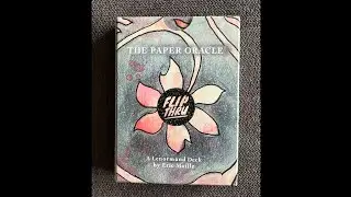 The Paper Oracle - a Lenormand deck flip thru