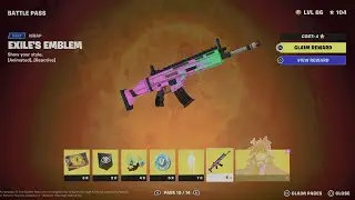 How to Unlock Exile&rsquo;s Emblem Wrap in Fortnite | Battle Pass Rewards Page 10