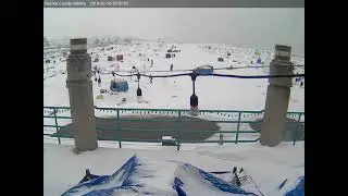 Time-lapse of 2018 Ice Fishing, Reefpoint Marina