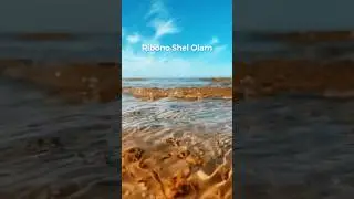 Ribono Shel Olam  ריבונו של עולם ג #jewishmeditation #jewishmusic #parnassamusic #ocean #oceanwaves