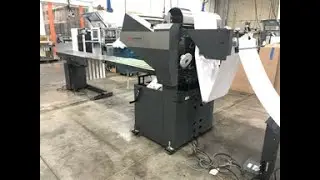 Tecnau Roll to Fold Solution LX550 Unwinder F4 Folder