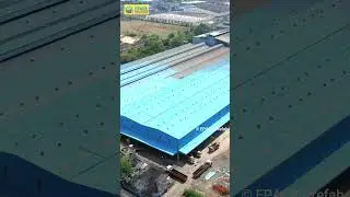 Pre Engineered Stock Yard Building in Indore By EPACK Prefab.