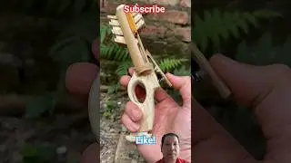 #diy wooden gun #shorts #0270