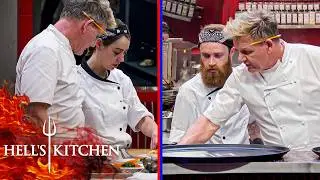 Chef Ramsay Switches Proteins to Trick Johnathan & Sammi at the Pass | Hell's Kitchen