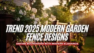 Trend 2025 Modern Garden Fence Designs That Define Boundaries with Modern Elegance