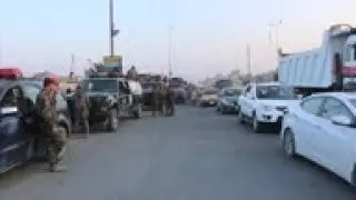 Iraq security forces deployed on streets of Basra