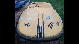 Boat Restoration, Aqua Lark, AKA Disney Mini Speedboat
