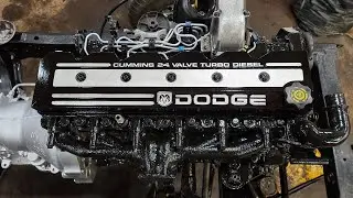 #Shorts - Will it Start? - 235hp Dodge M37 Cummins Turbo Diesel on 37's