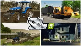 Farm Sim News - New Holland 70, Oxy's New Map, & Christmas Mods!