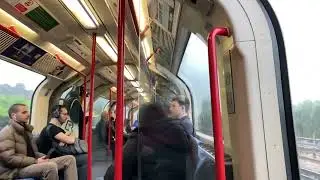 Leytonstone to Leyton on a central line 92TS