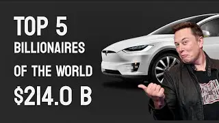 Top 5 Billionaires in the World || Dr. Stats