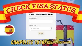 How to track your SPAIN Visa Application Status online through BLS | Step-by-Step Guide