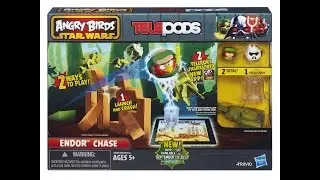 ANGRY BIRDS STAR WARS TELEPODS Endor Chase set