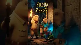 Epic Capybara Jungle Adventure 🌴 | Heartwarming 3D Family Animation Short
