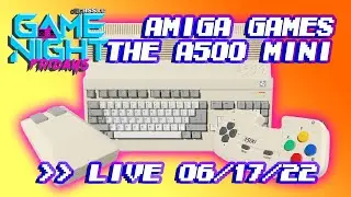 CGNF Live 06/17/22 - Amiga / CD32 Games (A500 Mini) Jungle Strike, Mean Arenas, Alien Fish Finger