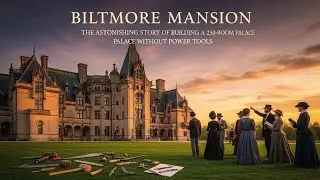 🕯️ Biltmore Mansion: The Astonishing Story of Building a 250-Room Palace Without Power Tools