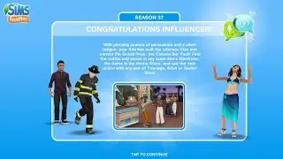 Influence Island season 37 | The Sims Freeplay |