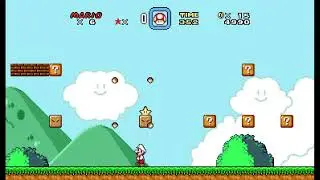 Super Mario World - Typical SMB World 1-1 Remake but WIDESCREEN
