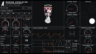The awesome sound of a VW VR3 engine - Engine Simulator