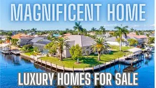 WATERFRONT HOME with POOL | Cape Coral Homes | Luxury Homes | SWFL Florida Real Estate Market