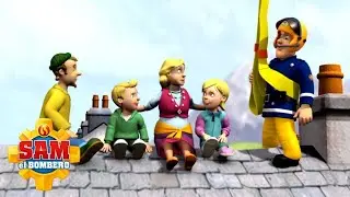 ¡Rescate en la azotea! | El Bombero Sam | Rescates de bombero | Dibujos animados