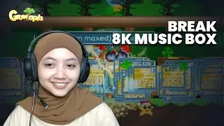 BREAK 8K MUSIC BOX #8 MASS DISPLAY BLOCK| LIVE GROWTOPIA 2025