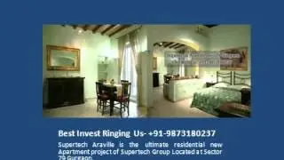 Supertech Araville Gurgaon 2 BHK Apts Flat For Sale @9873180237@Supertech Araville Sector 79