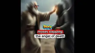 ●Story moses slapping the angel of death● #islamicshorts #history
