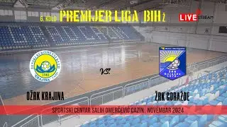 UŽIVO: OŽRK Krajina - ŽRK Goražde - 6. kolo Premijer lige BiH ž