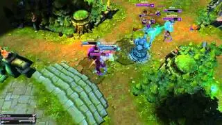 League Of Legends Replays: Epic Gnar Triple kill