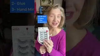 Over 50 Women - How to Apply False Eyelashes