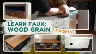 7 faux wood looks and how to get them - Learn Faux Finishing!