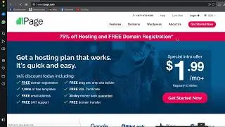 iPage Coupons and Discount: 75% OFF Web Hosting