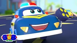 Roda Di Atas Kereta Polis Kanak Kanak Lagu Dan Video Kartun Oleh Bob Kereta Api