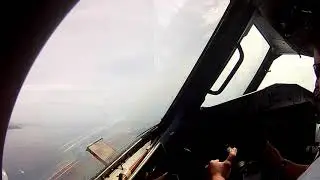 ATR72-600 Take off at Tandag Airport (RPMQ) RWY 07