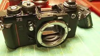 Nikon F3HP 35MM estate sale find, and other camera gear projects.