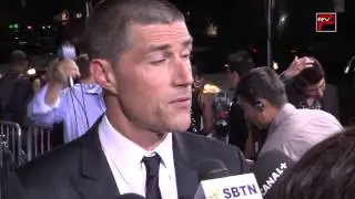 Interview of Matthew Fox at Alex Cross Premiere