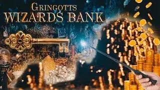 Inside Gringotts Vault 💰 Wizards Bank [ASMR] ⚡ Harry Potter Ambience ⋄ Gold & Treasure