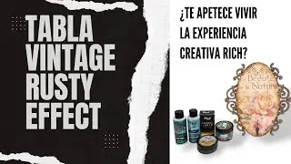 Directo en colaboraci&oacute;n con @decomanoficial . Rusty Effect