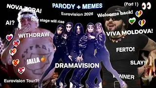 Eurovision 2026 is already CHAOTIC! Parody + Memes (Part 1)