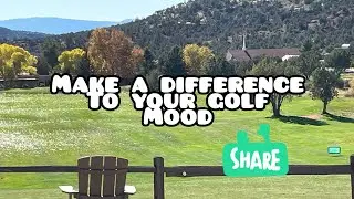 Golf Screen Saver.  Ambient relaxing and chill music to golf scene. StayGolfStrong for Thursday.