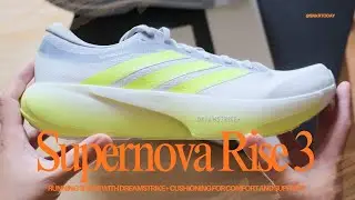 [UNBOXING] พาชมก่อนรีวิวกับ adidas Supernova Rise 3 รองเท้าวิ่ง Daily run รุ่นใหม่ ปรับโฉมใหม่หมด