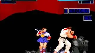 TBM Mugen Match #202 - Ryu (me) & Sakura vs. Evil Ryu (Dark Ryu) & Dark Sakura