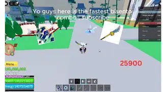 Fastest Bisento V2 Combo In Blox Fruits ☠