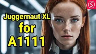 Juggernaut XL для A1111 + Lora + Негативное встраивание