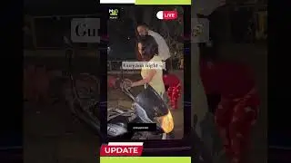 Drunk Couple With Children Stopped on Gurugram Road | Public Outrage #gurugram #news  #shorts