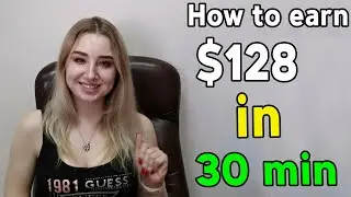 Binary options. How to earn $128 in 30 minutes