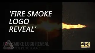 Fire Smoke Logo Reveal | After Effects Template | Logo Stings