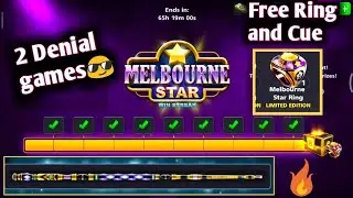 8 ball pool Melbourne Star Win Streak 😍 Free Cue And Ring 😍 #attherategaming #8BallPool