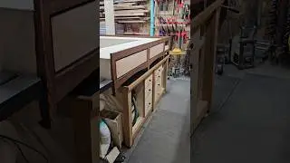 Custom Bed Frame and Headboard almost DONE!